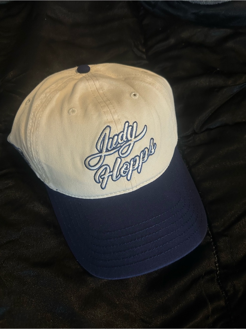 Judy Hopps zootopia Cap miniso- Cream & Navy
